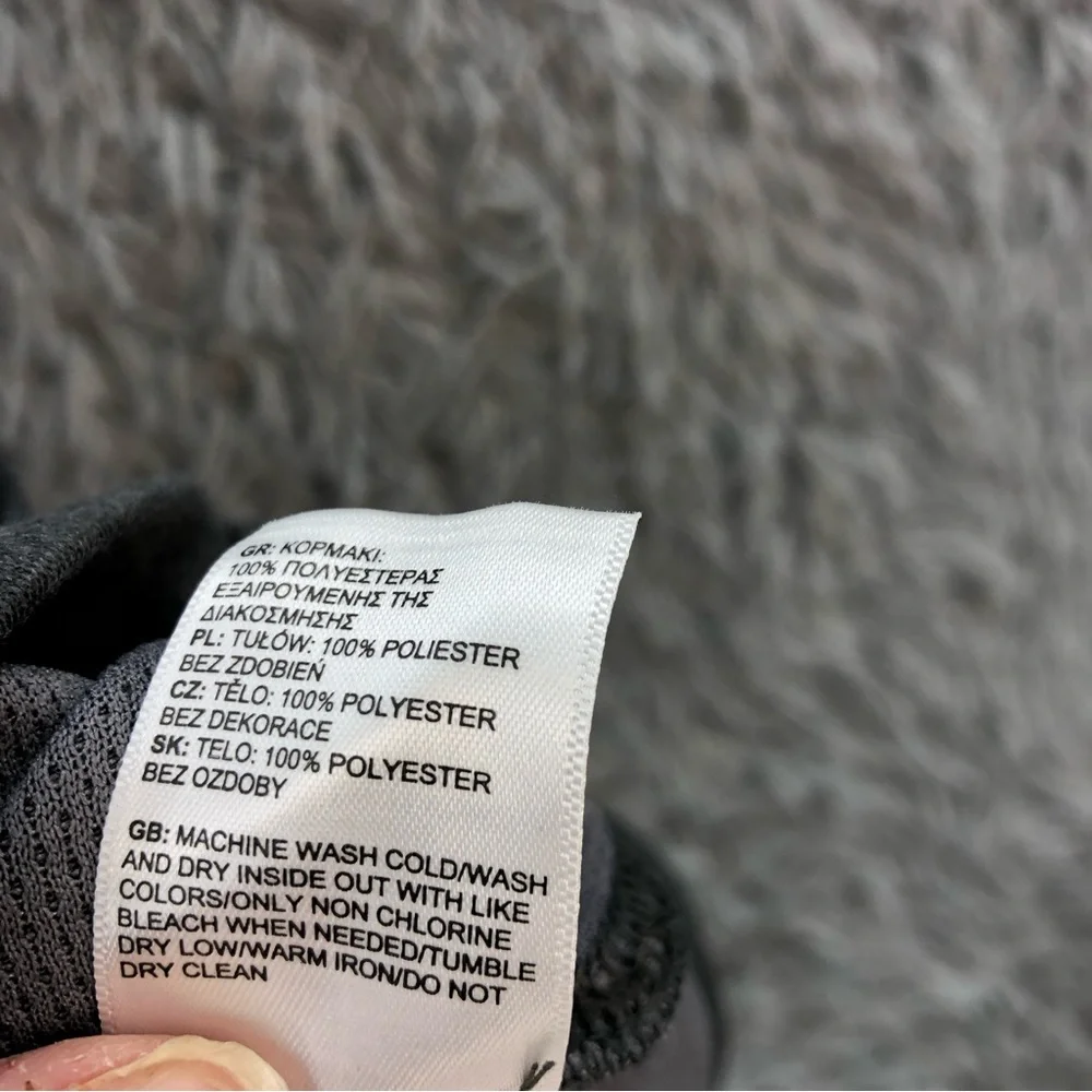 The North Face Polo Shirt Mens Large Flash Dry Gray Super Soft